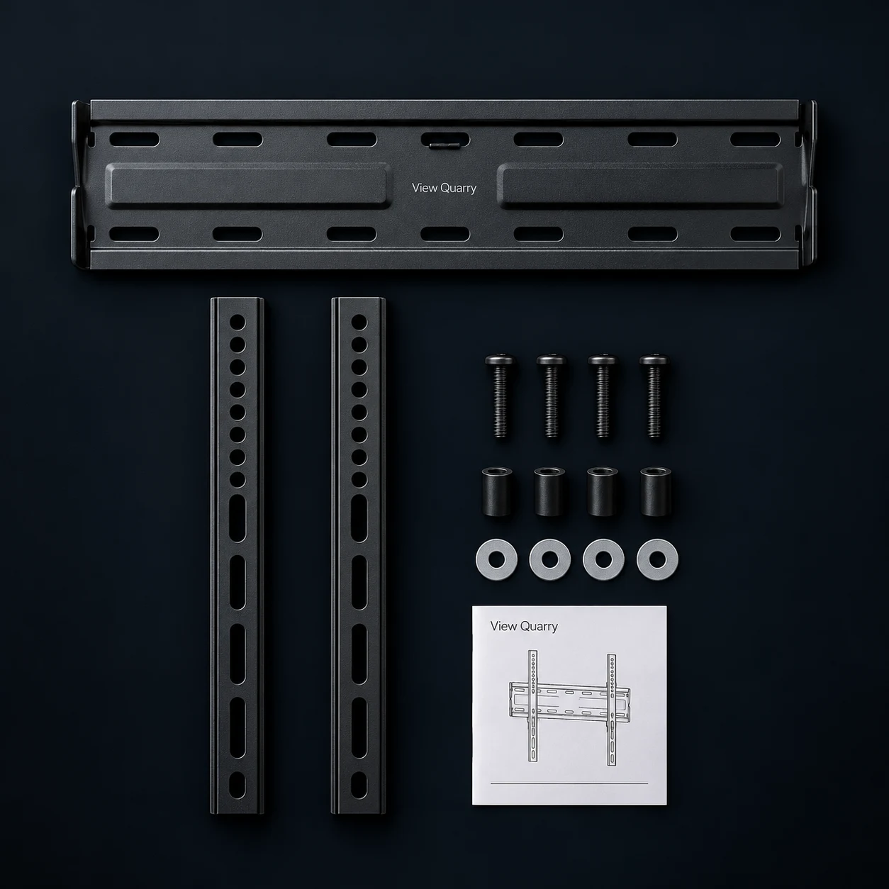 VQ43–55 fixed wall bracket